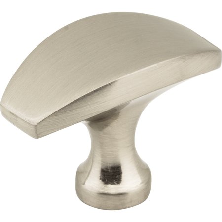 ELEMENTS BY HARDWARE RESOURCES 1-1/2" Overall Length Satin Nickel Cosgrove Cabinet "T" Knob 382SN